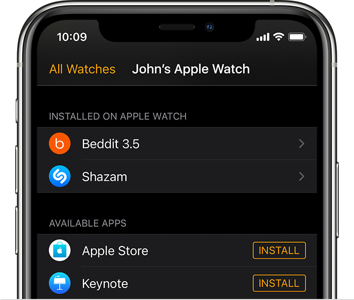 佛冈苹果手机维修分享如何在 Apple Watch 上下载应用 